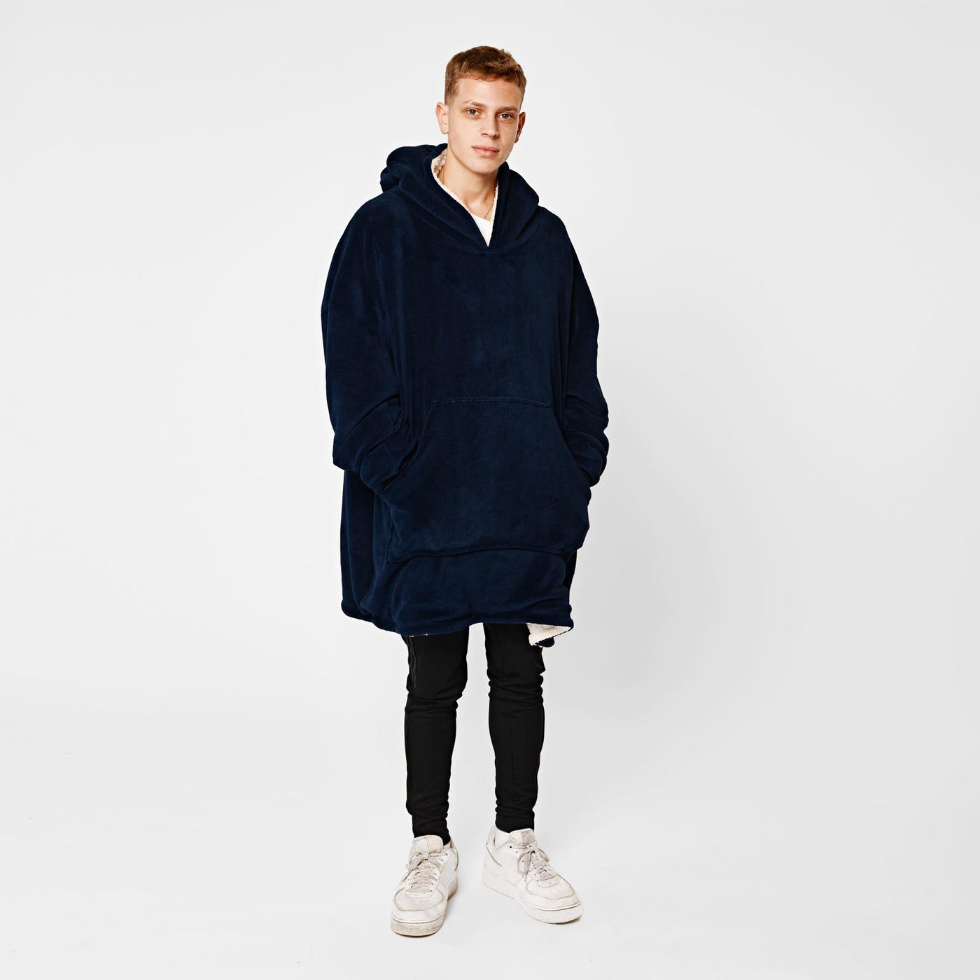 Sienna© Premium Hoodie Blanket Oversized Ultra Plush Sherpa Giant Big Hooded Sweatshirt DP2