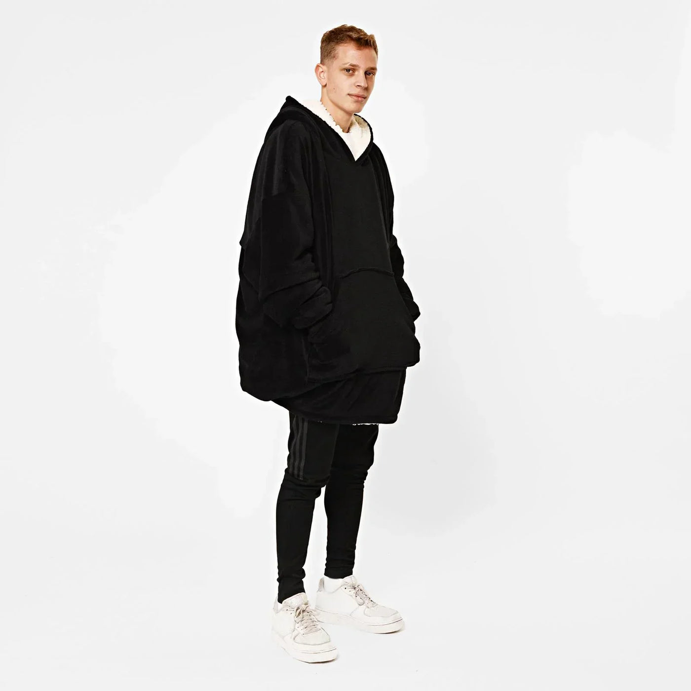 Sienna© Premium Hoodie Blanket Oversized Ultra Plush Sherpa Giant Big Hooded Sweatshirt DP2