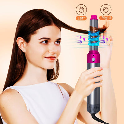 Theroflex© Premium Quality 5 In 1 Hair Styler [Latest Model + Automatic Curler] DP1