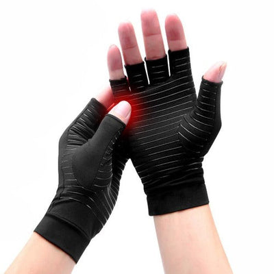 Theroflex© Premium Copper Infused Arthritis Gloves: No More Pain DP2