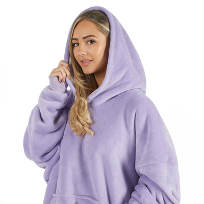 Sienna© Premium Hoodie Blanket Oversized Ultra Plush Sherpa Giant Big Hooded Sweatshirt DP2