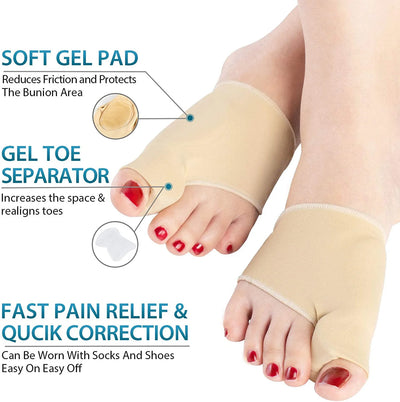 Theroflex© Premium Bunion Corrector: 1 Pair (2 Correctors)