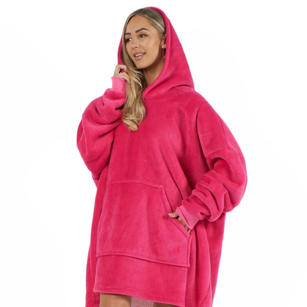 Sienna© Premium Hoodie Blanket Oversized Ultra Plush Sherpa Giant Big Hooded Sweatshirt DP2