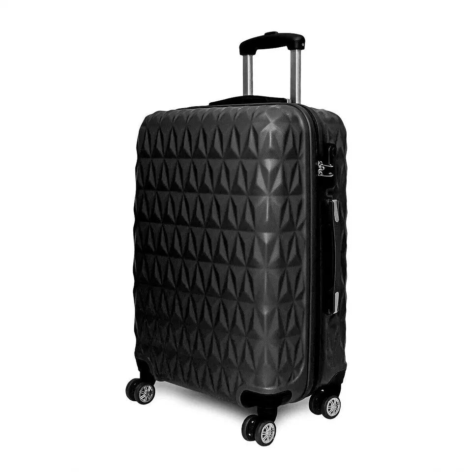 TheroFlex® Lightweight 4-Wheel ABS Hard Shell Travel Trolley Luggage (Medium 24")