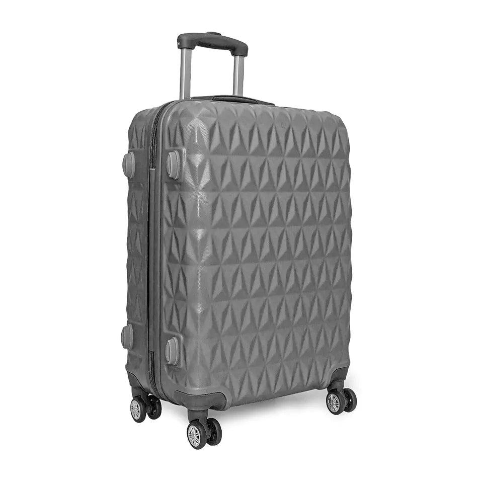 TheroFlex® Lightweight 4-Wheel ABS Hard Shell Travel Trolley Luggage (Medium 24")