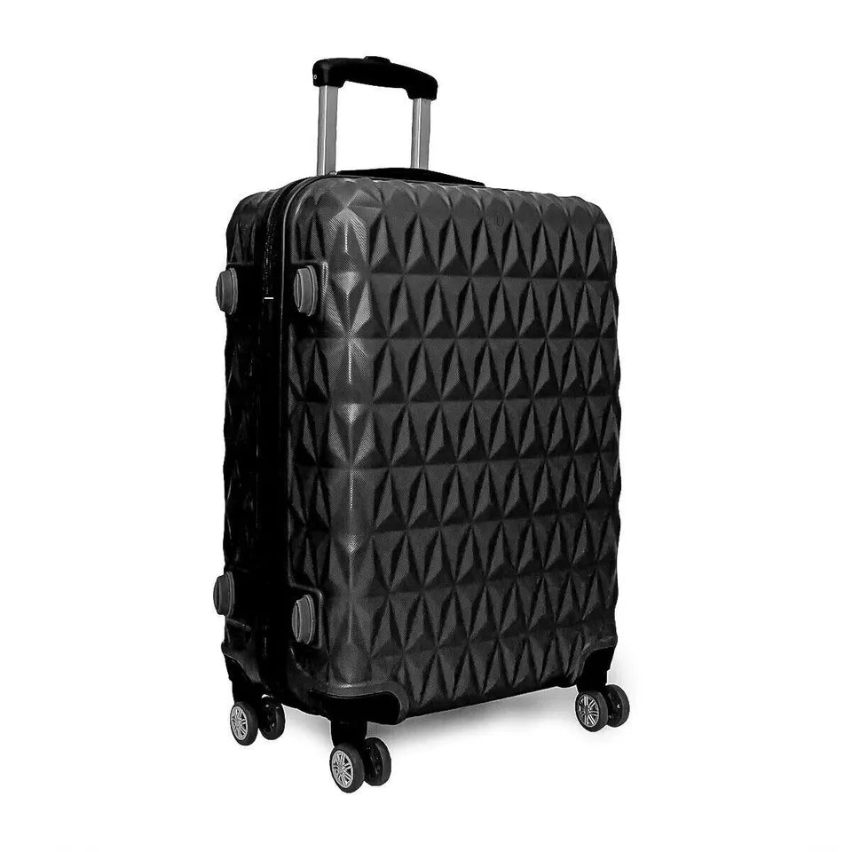 TheroFlex® Lightweight 4-Wheel ABS Hard Shell Travel Trolley Luggage (Medium 24")