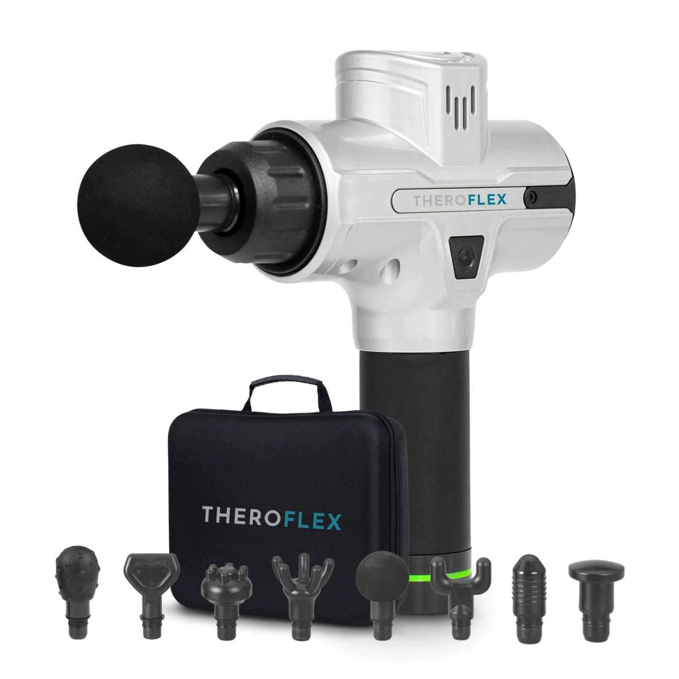 Theroflex© Premium Muscle Massage Pro Gun: Free Travel Case + 1 Year Warranty Worth £30