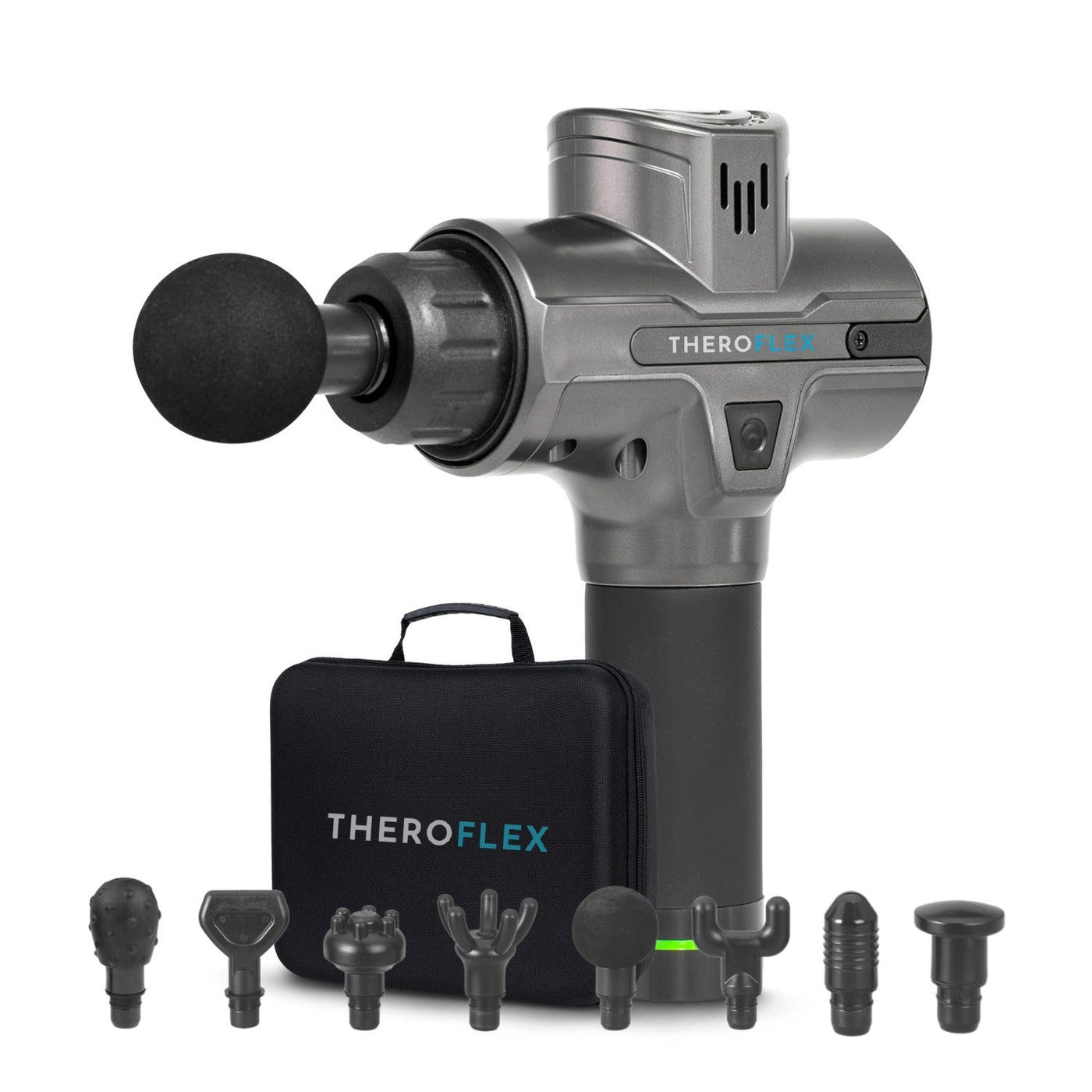 Theroflex© Premium Muscle Massage Pro Gun: Free Travel Case + 1 Year Warranty Worth £30